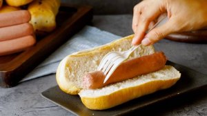 Как быстро приготовить хот-дог дома в микроволновке