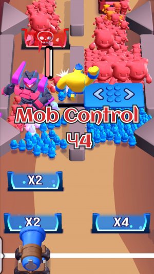 Mobs control. Противники нападают на крепость. Часть 4