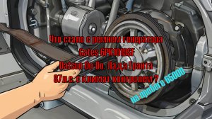 Ремень генератора Gates 6PK1019SF, что стало с ремнем на пробеге 65000. Датсун Он-До (Лада Гранта)
