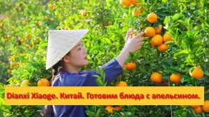 Dianxi Xiaoge. Китай. Готовим блюда с апельсином.