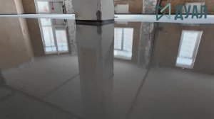 Клубный дом Тихвин - наша работа по наливным полам