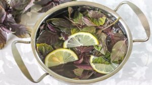 Компот из базилика