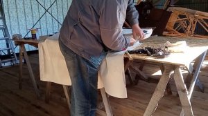 Первый опыт обтяжки.