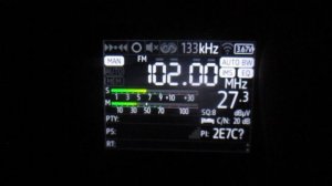 102.0  v  Russkoye Radio  (Suoyarvi) (R. Kareliya)~170km   44°   30 m  0.79 kW (ERP)  0.25 kW(TRP)