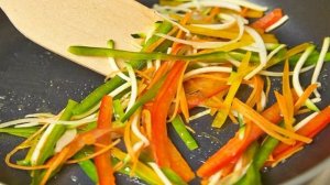 Лапша с брокколи