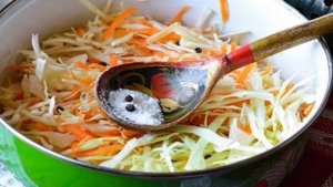 Капуста квашеная с медом