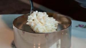 Мимоза с крабовыми палочками и яблоком