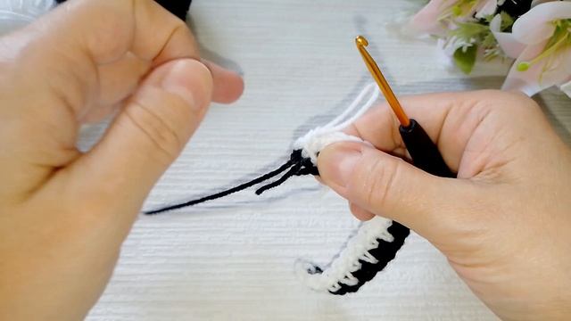 Узор крючком 24 #вязаниекрючком #узорыкрючком