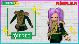 УСПЕЙ получить БЕСПЛАТНО Мундир Fiyero’s Captain в Roblox Wicked RP 2025 #роблокс #roblox #freeugc