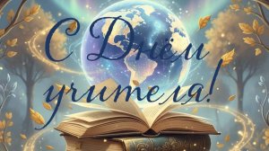 С Днём учителя!