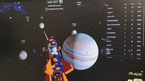 мы играем в роблокс в 🚀[Планета X] космический симулятор #5 приехал на самый лавовыйспутник Юпитера