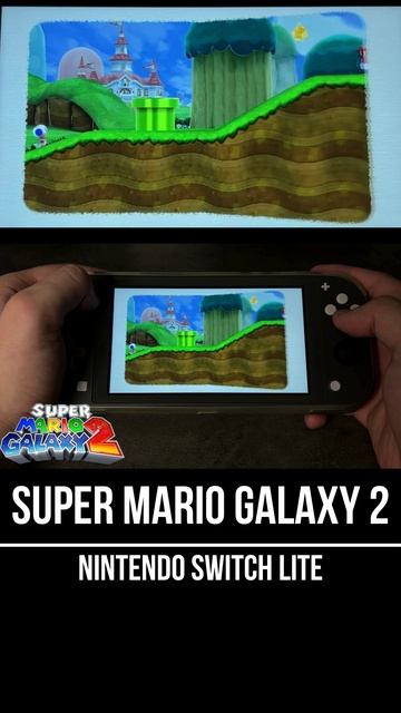 Super Mario Galaxy 2 Nintendo Switch Lite Gameplay смотреть онлайн