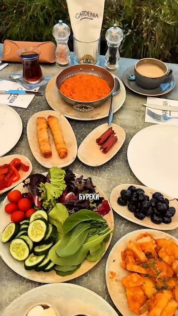Турецкий завтрак у моря  Что подают в Аланье? смотреть онлайн