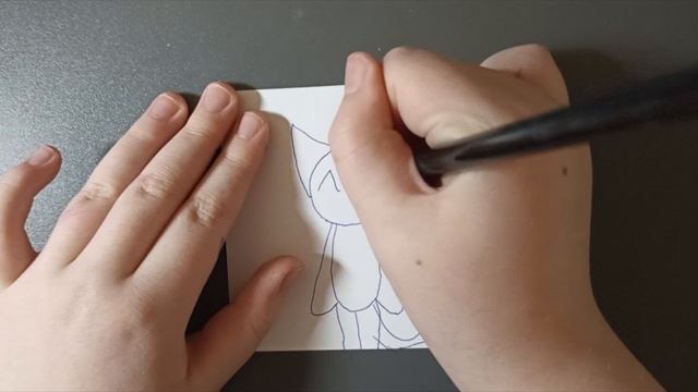 как рисовать котика ТВ и зайку Любатрендышку