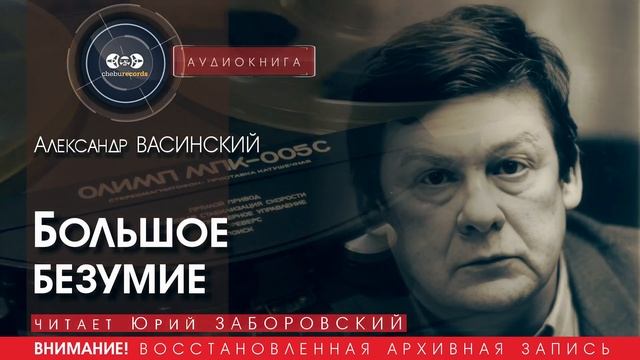 Большое безумие - Александр ВАСИНСКИЙ (читает Юрий ЗАБОРОВСКИЙ)| аудиокниги слушать бесплатно онлайн