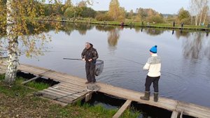 ловля форели,форелевая рыбалка РК "Фишка" Петряиха