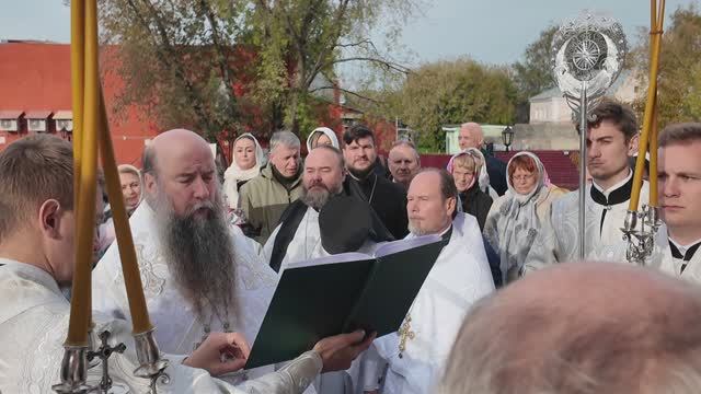 04,10,2025г. г. Дмитров храм Великомученика Георгия Победоносца смотреть онлайн