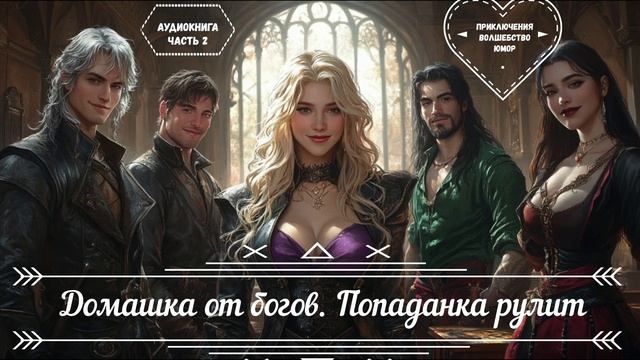 🎧 АУДИОКНИГА ПОЛНОСТЬЮ 📖 Домашка от богов 🪄 Попаданка руанка рулит ЧАСТЬ 2 смотреть онлайн