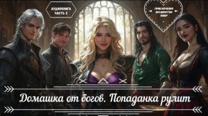 🎧 АУДИОКНИГА ПОЛНОСТЬЮ 📖 Домашка от богов 🪄 Попаданка руанка рулит ЧАСТЬ 2