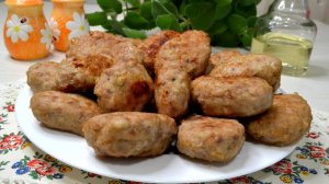 Котлеты, мягкие сочные