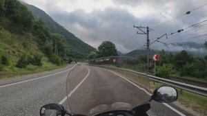 КАВКАЗ Шаумянский перевал ХОНДА ДЕВИЛЬ серия 2