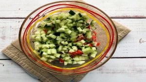 Крабовый салат со сметаной