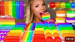 Съедобные школьные принадлежности ASMR мелки, ножницы, ластики, карандаши, съедобная банка-книга