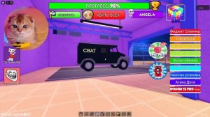 ПЕРСИК УБЕГАЕТ ОТ ГОВОРЯЩЕГО КОТА ТОМА И АНЖЕЛЫ В РОБЛОКС! TALKING TOM'S PRISON RUN! (Obby)