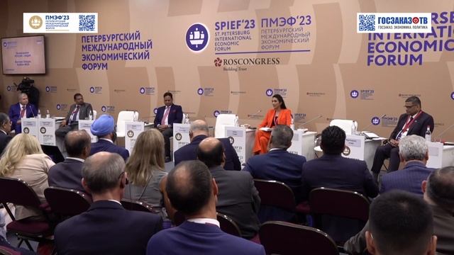 ПМЭФ 2023: Россия – Индия. Аста Тьяги, вице-президент, Invest India