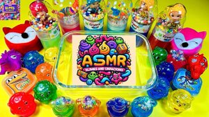 💖 Слайм АСМР 💖 Распаковка слаймов 💖 Микс крутых слаймов 💖