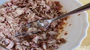 Лаваш с консервами и сыром