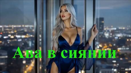 Ава в сиянии