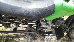 Грузопассажирский трицикл с двигателем от мотолока.