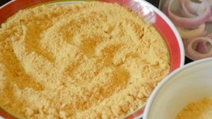 Кольца из лукового теста