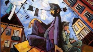 "На крыше" превращаются в картину "Сосуд познаний" Художник Лиана Мкртчян и АБМ-ИИ