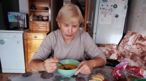 ИЗ ГОРОДА В ДЕРЕВНЮ. Вкусный обед, обожаю суп-пюре.
