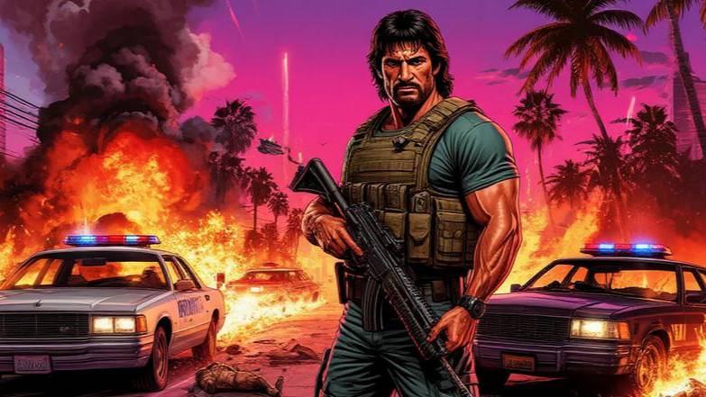 Мой мод - суперпулемёт GTA Vice City Nextgen Edition 106