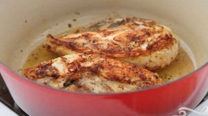 Курица с пастой кампанелле и соусом