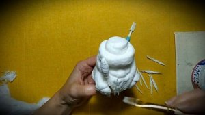 МК Дед Мороз из ваты _ Ватная игрушка  _ DIY Santa Claus made of cotton.mp4