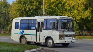 Автобус ПАЗ-32053 (Е 479 УМ 22). Покатушки по Заринску.