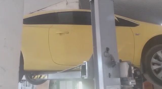 Опель с самодельным прямотоком