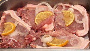 Мясо с медом в духовке