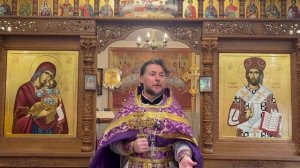 Проповедь отца Иоанна. Воскресенье. 28 сентября 2025 года.