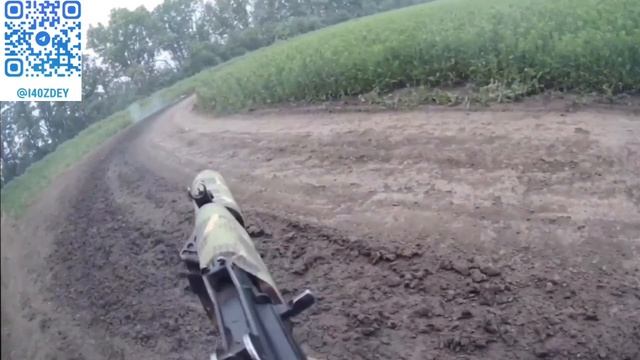 Кадры уничтожения украинской ПТМ-3 с магнитным датчиком. Мина была установлена сбросом с "Бабы-Яги" смотреть онлайн