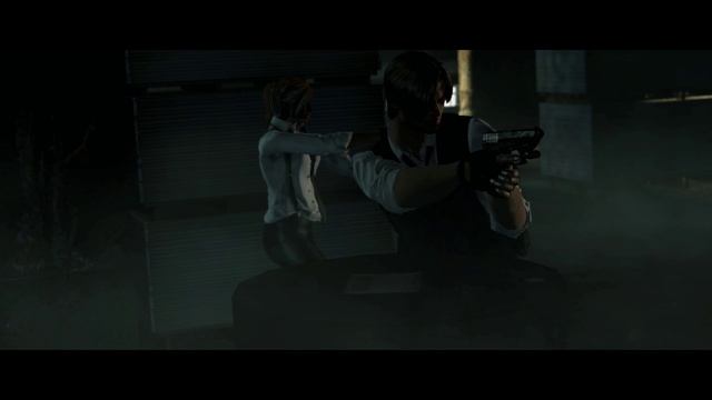 Resident Evil 6 Мод Погоня за Двойником Ады Босс Симмонс  Драка #11