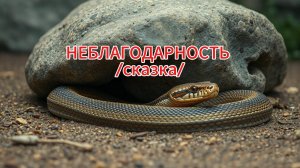НЕБЛАГОДАРНОСТЬ /сказка/