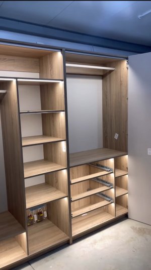 Подсветка в шкафу, как устроена?