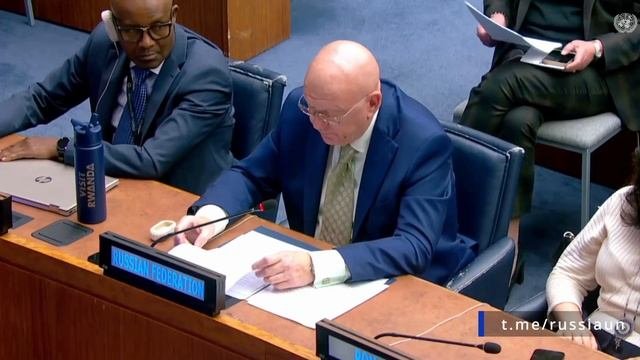 В.А.Небензя на ООН по пункту повестки дня Искоренение колониализма во всех его формах и проявлениях
