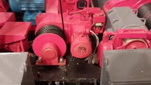 Модель башенного крана КБ-502.