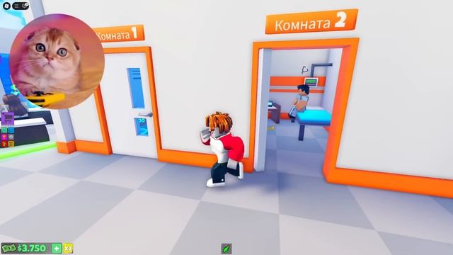 Я СТАЛ ДОКТОРОМ В РОБЛОКС! СТРОЮ СВОЮ БОЛЬНИЦУ! Hospital Tycoon смотреть онлайн